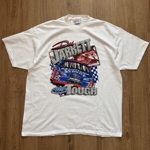 Vintage Dale Jarrett 88 NASCAR T Shirt 2XL Chase Authentics Ford Y2K USA